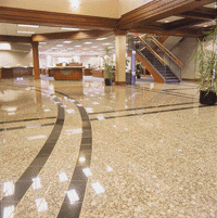 Shiny Lobby Floor